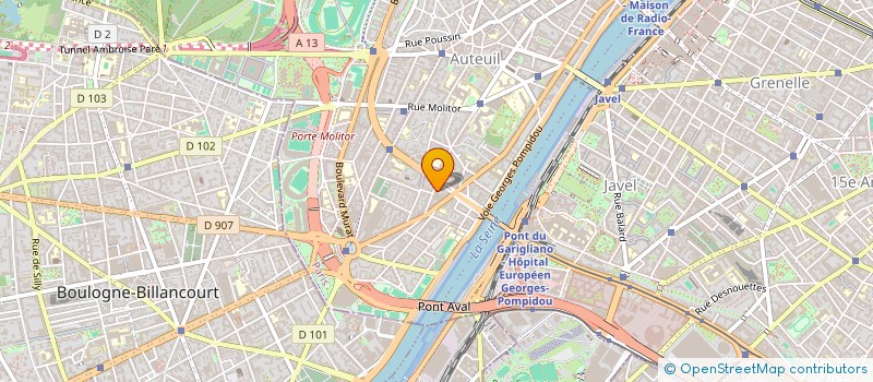 localisation de l'entreprise A M C 2 J ECHAFFAUDAGES à PARIS