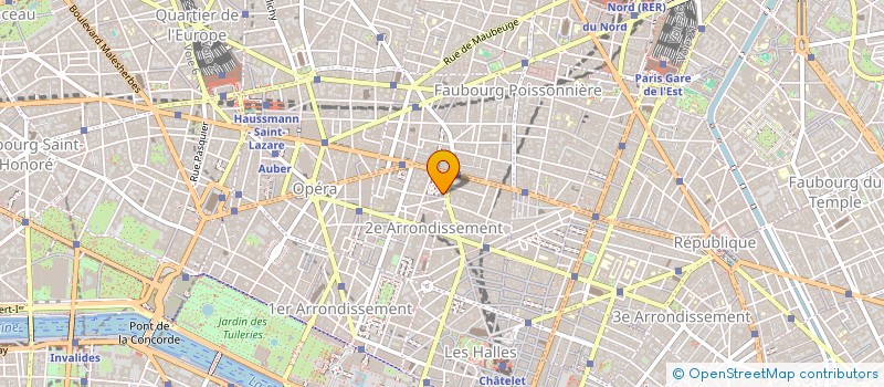 localisation de l'entreprise A.M.C. à PARIS