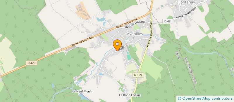 localisation de l'entreprise A.M.C. à LA NEUVEVILLE-DEVANT-LEPANGES