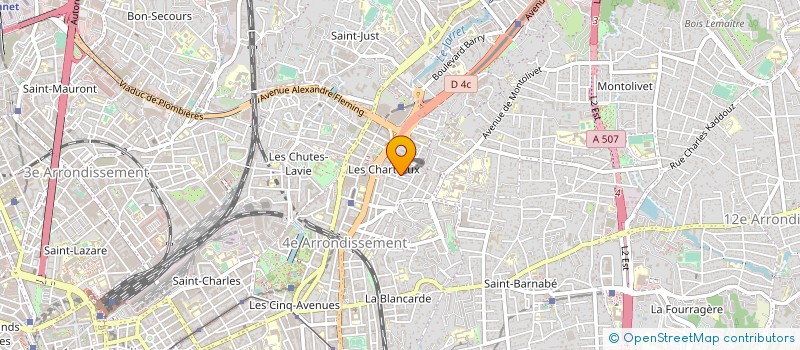 localisation de l'entreprise A M C BUSINESS à MARSEILLE