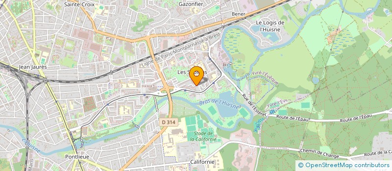 localisation de l'entreprise A.M.C.CONSULT  LE MANS