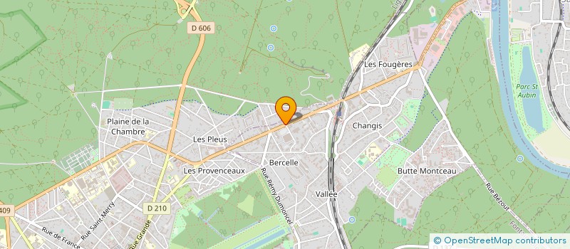 localisation de l'entreprise A.M.C.G. à AVON