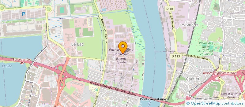 localisation de l'entreprise A&M CONSULTING  BORDEAUX