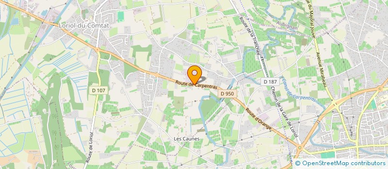 localisation de l'entreprise A.M.D.S  LORIOL-DU-COMTAT