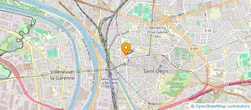 localisation de l'entreprise A M DEPANNAGES ET SERVICES à SAINT-DENIS