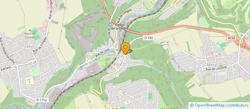 localisation de l'entreprise A & M DO SCI  REHON