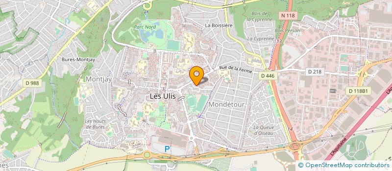 localisation de l'entreprise A M ENERGIE à LES ULIS