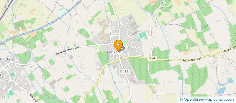 localisation de l'entreprise A-M ENERGIES à LANSARGUES