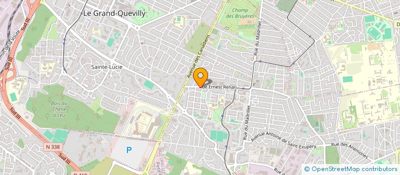 localisation de l'entreprise A.M.EXPRESS  SAINT-ETIENNE-DU-ROUVRAY