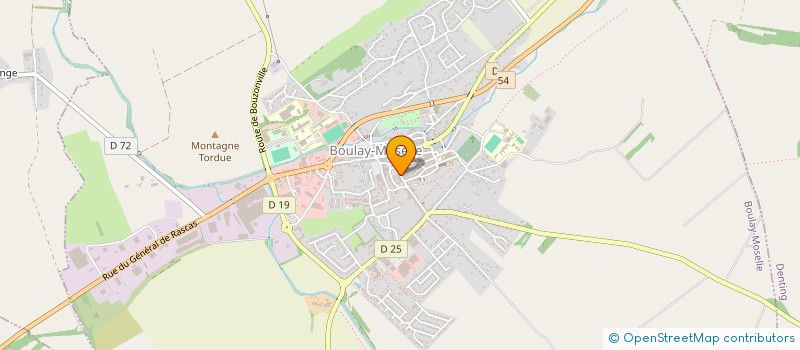 localisation de l'entreprise A M F à BOULAY-MOSELLE