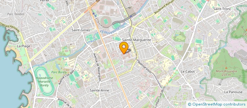 localisation de l'entreprise A.M.F ELEC  MARSEILLE