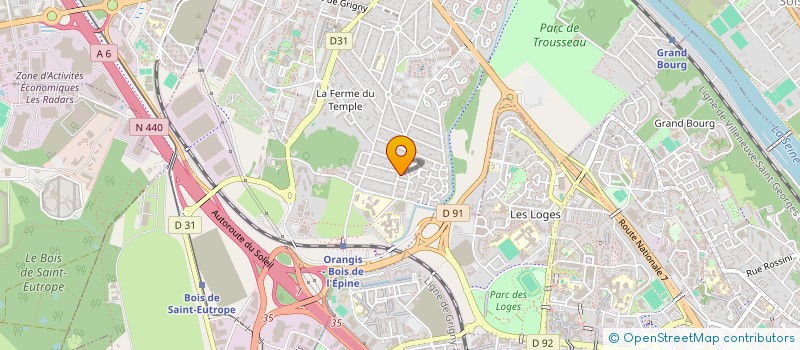 localisation de l'entreprise A&M FAMILLE à RIS-ORANGIS