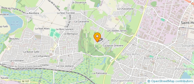 localisation de l'entreprise A&M FINANCIERE à SAINT-HERBLAIN
