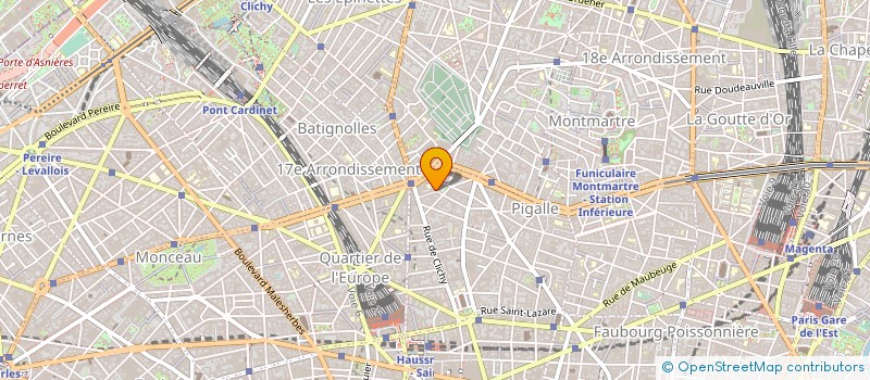 localisation de l'entreprise A.M.G.PRODUCTIONS à PARIS