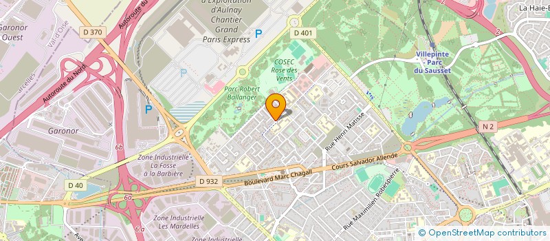 localisation de l'entreprise A M G SERVICES à ARGENTEUIL