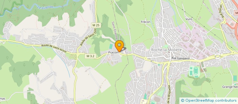 localisation de l'entreprise A&M GESTION PATRIMONIALE  SAINT-ETIENNE