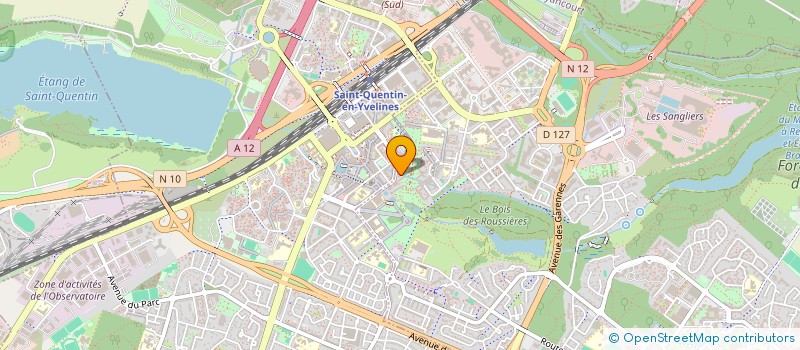 localisation de l'entreprise A.M.I AUDIT MANAGEMENT INTEGRATION à GUYANCOURT