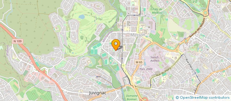localisation de l'entreprise A.M.I BAT à MONTPELLIER