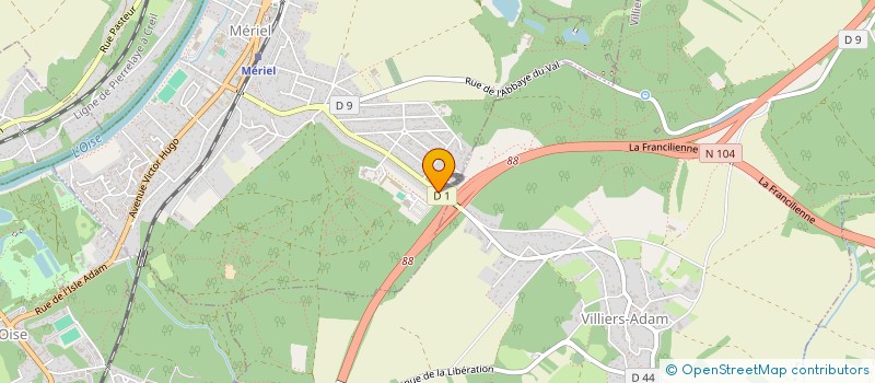 localisation de l'entreprise A.M.I BOXING MERIEL  MERIEL