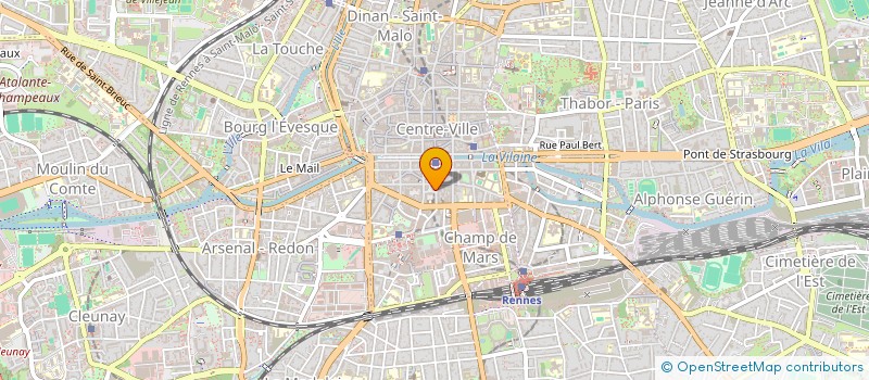 localisation de l'entreprise A.M.I.C.470 H.E.L.  RENNES