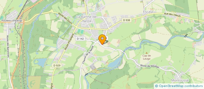 localisation de l'entreprise A.M.I. ELECTRICITE  GAZAVE