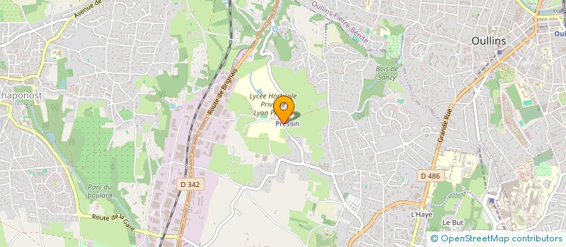 localisation de l'entreprise A.M.I SERVICES  SAINT-GENIS-LAVAL