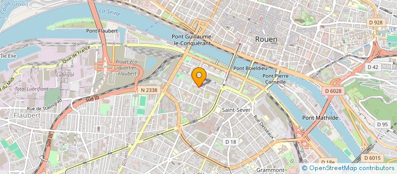 localisation de l'entreprise A.M IMMO  ROUEN