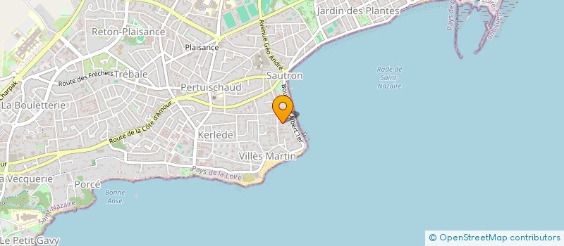 localisation de l'entreprise A&M IMMO  SAINT-NAZAIRE