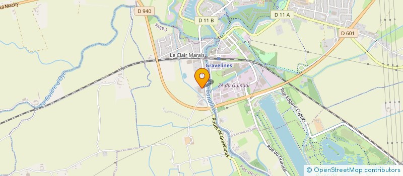 localisation de l'entreprise A.M.INDUSTRIES  SAINT-FOLQUIN