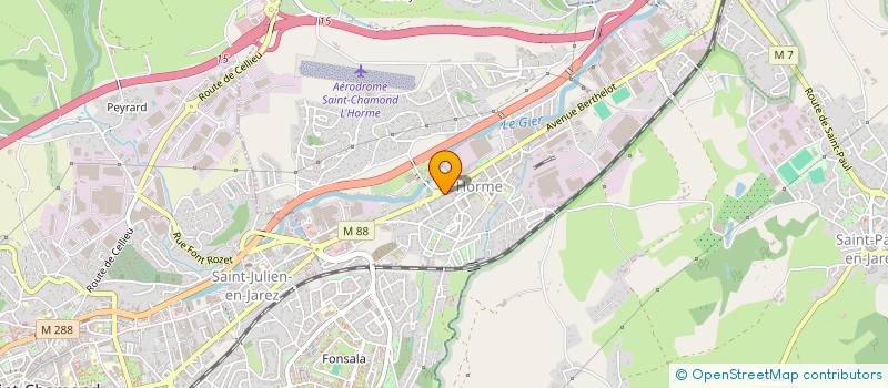 localisation de l'entreprise A.M. INVEST  L'HORME