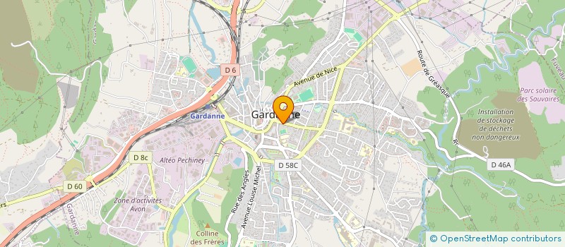 localisation de l'entreprise A.M.INVESTISSEURS IMMOBILIER SARL AM 2 I à GARDANNE
