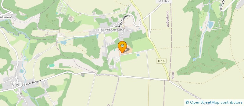 localisation de l'entreprise A.M.K.  ATTICHY