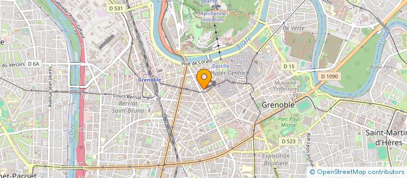 localisation de l'entreprise A.M.L AVOCATS  GRENOBLE