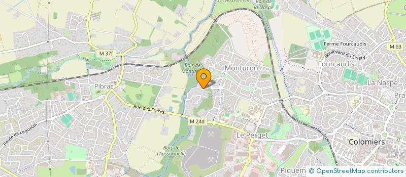localisation de l'entreprise A.M.L. DISTRIBUTION à COLOMIERS
