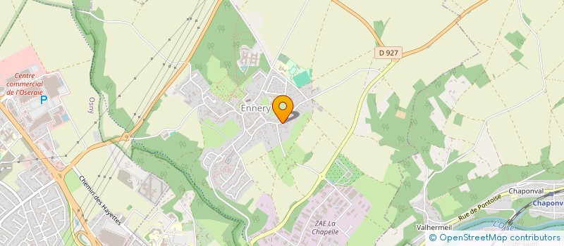 localisation de l'entreprise A.M.M.L  ENNERY