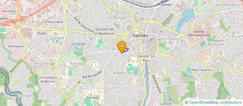 localisation de l'entreprise A&M MACONNERIE à VANNES