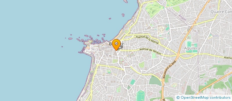 localisation de l'entreprise A.M. MARKETING à BIARRITZ