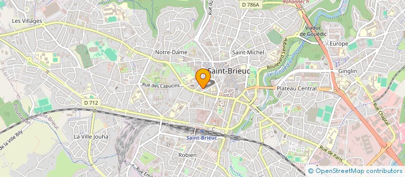 localisation de l'entreprise A.M.N.G à SAINT-BRIEUC