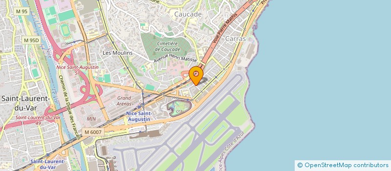 localisation de l'entreprise A&M NICE  NICE