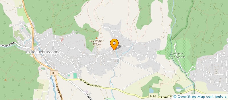 localisation de l'entreprise A.M.O.U.R. DE LA JUSTICE: ASSOCIATION DES MAGISTRATS, ACTEURS ET USAGERS DE JUSTICE OEUVRANT POUR L'UNITE ET LA REFORME  LA ROQUEBRUSSANNE