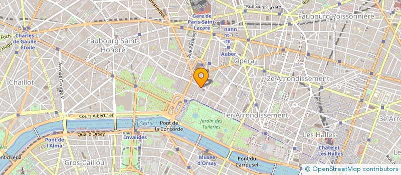 localisation de l'entreprise A.M. OSTEOPATHIE à PARIS