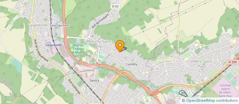 localisation de l'entreprise A.M.P.2  MONCHY-SAINT-ELOI