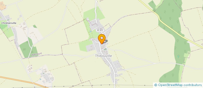 localisation de l'entreprise A.M.P  THIBOUVILLE