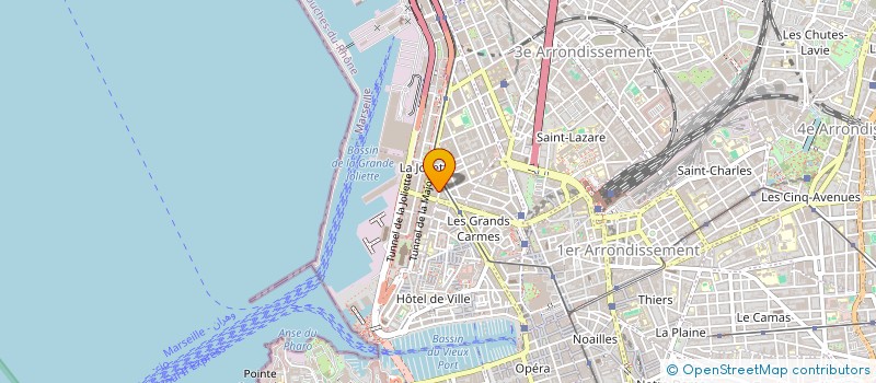 localisation de l'entreprise A.M.P. CONSEILS à MARSEILLE
