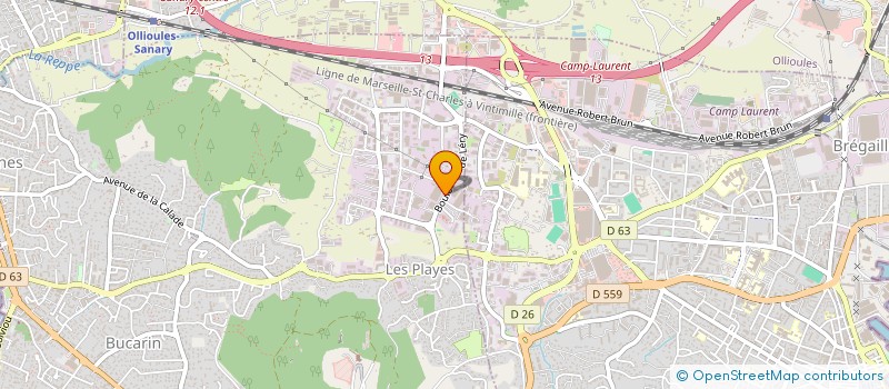 localisation de l'entreprise A.M.P.P à SIX FOURS LES PLAGES