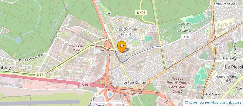 localisation de l'entreprise A&M PATRIMOINE à MEUDON