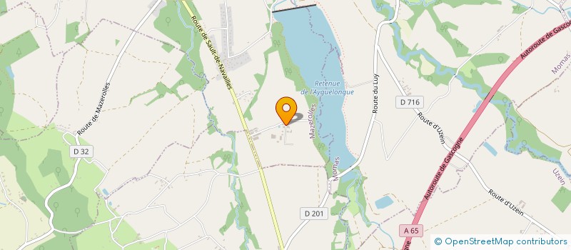 localisation de l'entreprise A M PEINTURE  MAZEROLLES