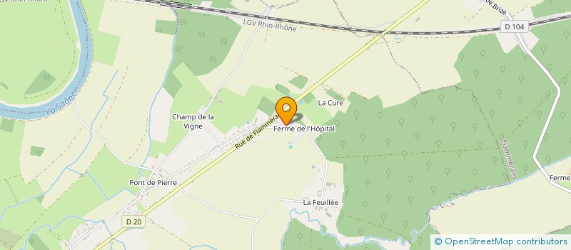 localisation de l'entreprise A.M PLOMBERIE 21 à AUXONNE