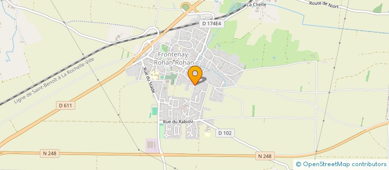 localisation de l'entreprise A.M. QUEIROS  SANSAIS