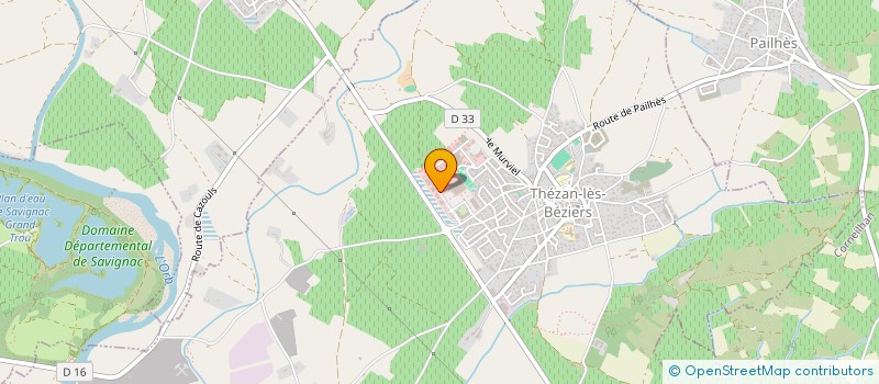 localisation de l'entreprise A.M.R à THEZAN-LES-BEZIERS